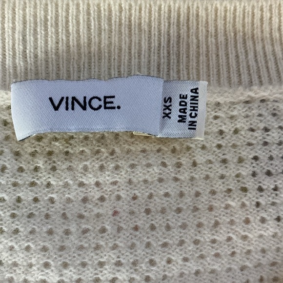 Vince Cap Sleeve cashmere & Silk Trimmed Sweater
XXS F3840 - Picture 7 of 9
